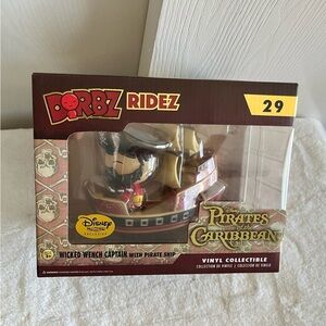 NIB Dorbz Ridez Pirates of the Caribbean 29 Funko Pop Disney Exclusive